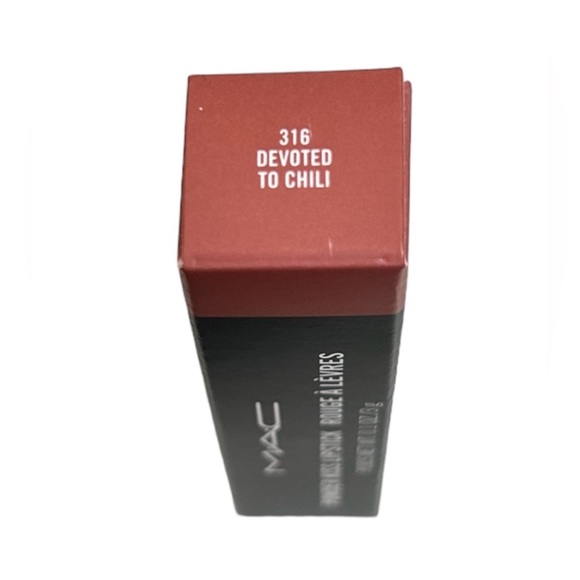MAC Cosmetics Powder Kiss Lipstick in 316 Devoted to Chili - Picture 5 of 14